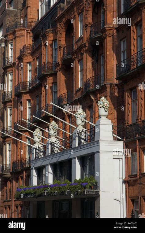 Claridges Hotel In Mayfair London Uk Stock Photo Alamy