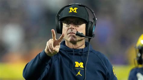 Jim Harbaugh Comments On Future After Panthers Report Yardbarker