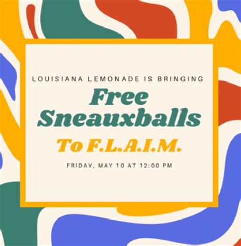 Louisiana Lemonade Donates Sneauxballs