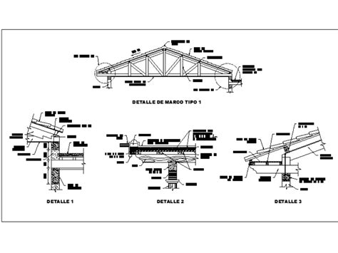 Techumbre De Teja En Autocad Descargar Cad Kb Bibliocad