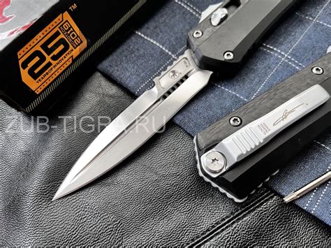 Нож Microtech 184-10 Glykon Bayonet carbon fiber