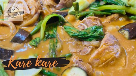 Kare Kare Recipe How To Cook Kare Kare Youtube