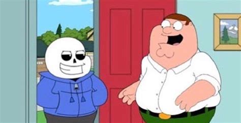 Peter Griffin Meets Sans Undertale | Unexpected Sans | Know Your Meme