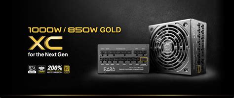 EVGA SuperNOVA 850G XC ATX3 0 PCIE 5 80 Plus Gold Certified 850W