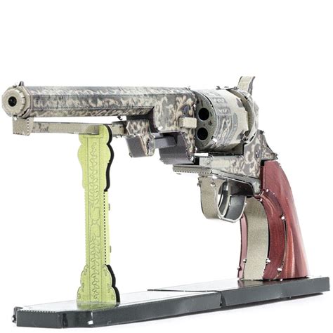 Miniatura De Montar Metal Earth Wild West Revolver Mms187 Atacado