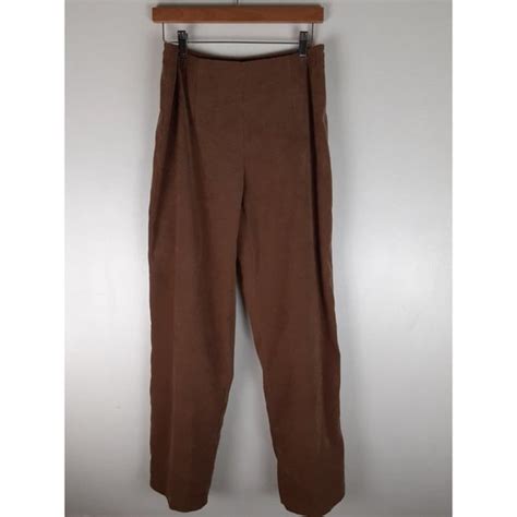 Vintage Pants Jumpsuits Vintage Chadwicks Womens Brown Faux Suede