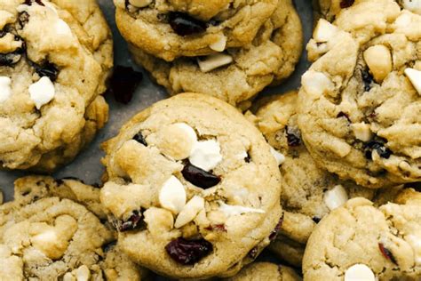 Receta De Galletas De Chocolate Blanco Arándanos Y Macadamia Heaven32