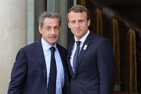 Sarkozy Conseiller De Lombre De Macron