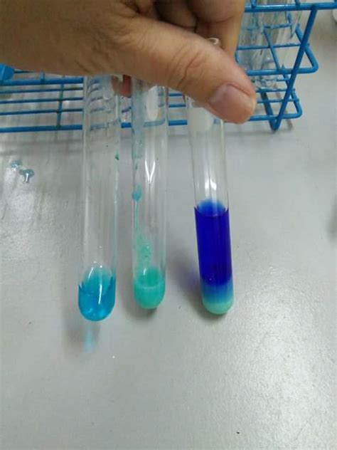 Copper Hydroxide Precipitate