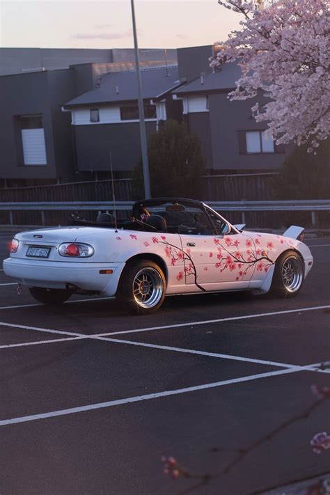 Sakura Miata〡Cherry Blossom Mx 5〡JDM Car Inspo Best jdm cars Miata