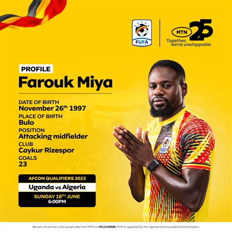 Player Profile: Farouk Miya - MTN Sports