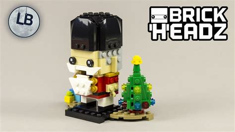 Lego Nutcracker Brickheadz Speed Build Review Youtube