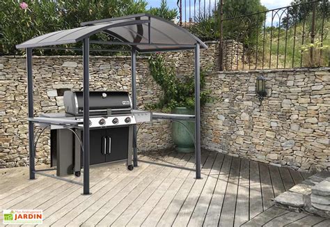 Abri Pour Barbecue En Aluminium Et Polycarbonate X Cm