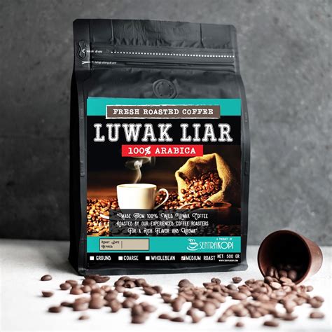 Jual Kopi Luwak Liar Arabika Gayo Gram Bubuk Biji Wild Civet