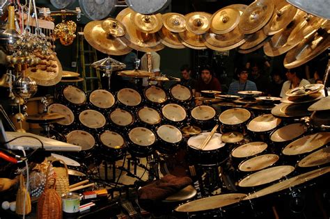 Beast Drum Blog: Terry Bozzio - And His Huge Kit....