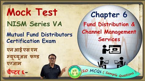 Nism Series Va I Mock Test I Chapter I Mutual Fund Distributors