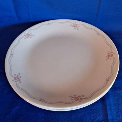 Lot Corelle By Corning English Breakfast Dinner Plates Bread Dessert