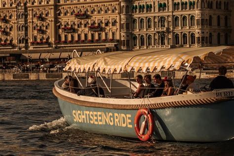 Open Electric Boat Ride In Stockholm