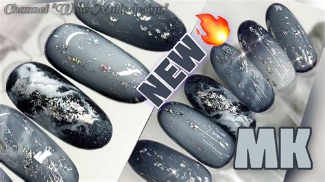 ДИЗАЙН НОГТЕЙ НОВИНКА 🔥🔥🔥 / Мраморный маникюр / Омбре - YouTube