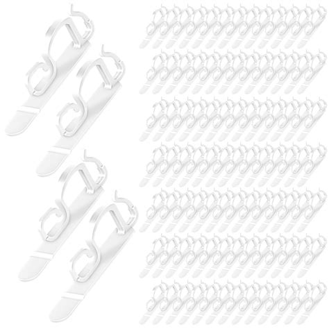 Vihose 100 Pcs Christmas Light Clips Universal Shingle Clip