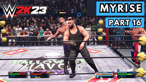 Wwe 2k23 Myrise Walkthrough Gameplay Part 16 Vanny The Lock Legend