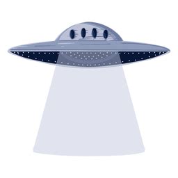 Design Png E Svg De Ilustra O Ovni Alien Gena Para Camisetas