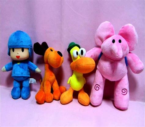 2021 New POCOYO Plush Toys 14 30cm Pocoyo Elly Pato Loula Soft Stuffed ...