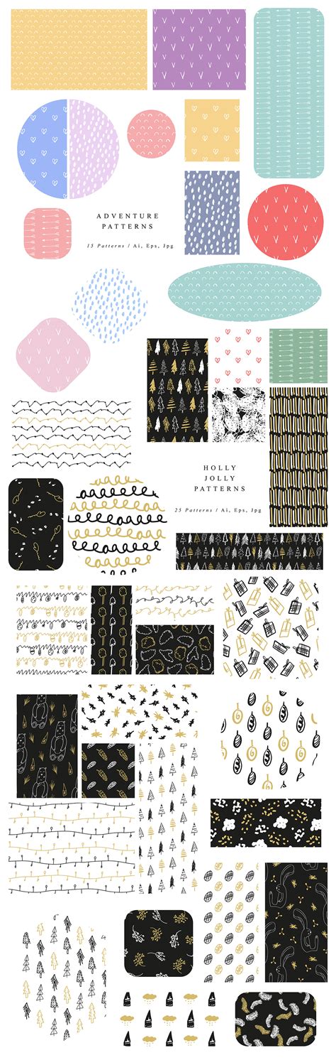 All My Patterns Bundle On Behance