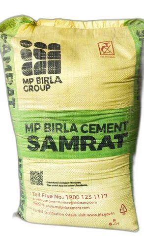 Mp Birla Samrat Opc Cement At Bag Mp Birla Cement In Nanpara