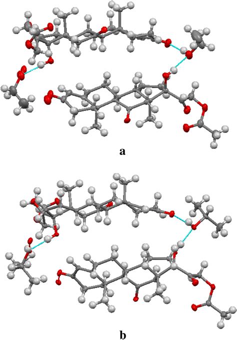 Structure Of Solvates Of Cortisone Acetate A Ethanol Solvate B