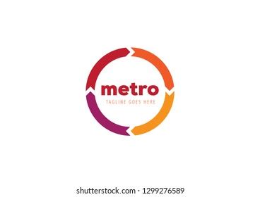 Metro Logo Design Stock Vector (Royalty Free) 1299276589 | Shutterstock