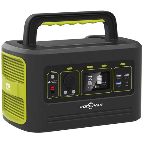 Buy Rockpals Portable Power Station Freeman W Wh Solar