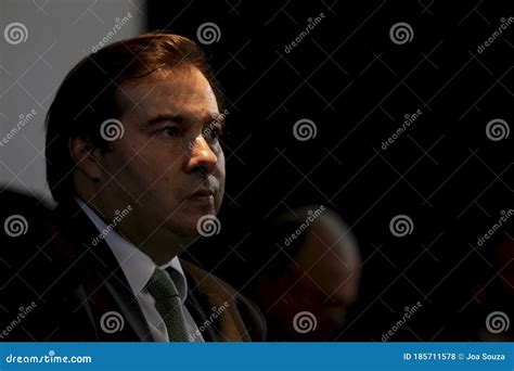 ..rodrigo Maia, President of the Chamber of Deputies Editorial Stock