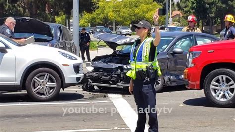 Multiple Vehicle Collision Cleanup Culver And Bryan Avenue Irvine