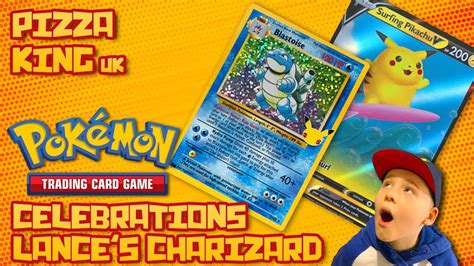 WOW FIRST EDITION BLASTOISE In Celebrations Lance S Charizard Pack