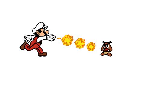 Nintendo Inspired | Mario Fire Goomba Digital DXF | PNG | SVG Files ...