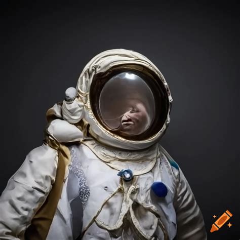 Mozart Depicted In A Space Suit In The Rococo Art Style On Craiyon