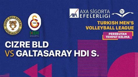 Full Match Perebutan Tempat Ketiga Fenerbahce Hdi Sigorta Vs Arkas