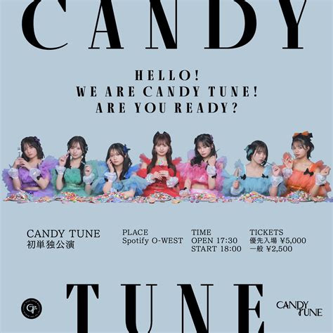 Candy Tune 初単独公演 Asobisystem Co Ltd アソビシステム株式会社