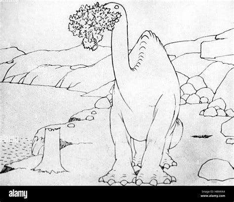 GERTIE THE DINOSAUR, Gertie the dinosaur, 1914 Stock Photo - Alamy