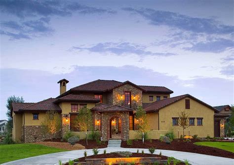 Tuscan House Plans - Architectural Designs