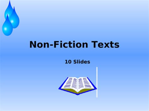 Non Fiction Powerpoint Teaching Resources