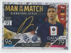 Dusan Vlahovic Man Of The Match Signature Card Value