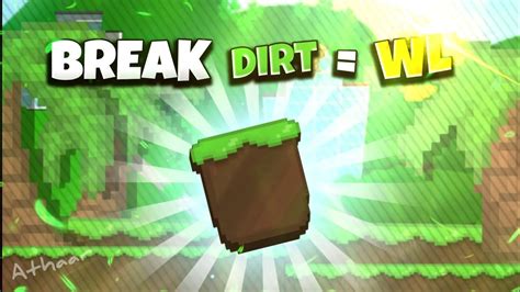 Break Dirt Drop Wl Free Role Supermods In Video Best Growtopia