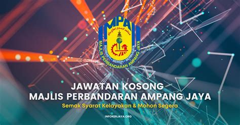 Jawatan Kosong Pelbagai Jawatan Majlis Perbandaran Ampang Jaya