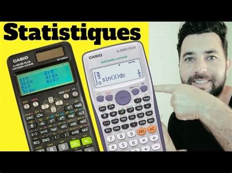 Calculs Statistiques Deux Variables Avec Calculatrice Casio Youtube