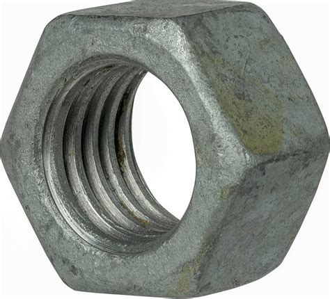 Broaching Hot Dip Galvanized Nuts Diameter 1 Mm SS MS Carbon Steel