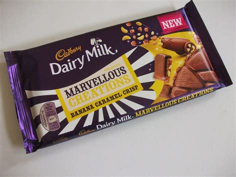 Kevs Snack Reviews Cadbury Dairy Milk Marvellous Creations Banana