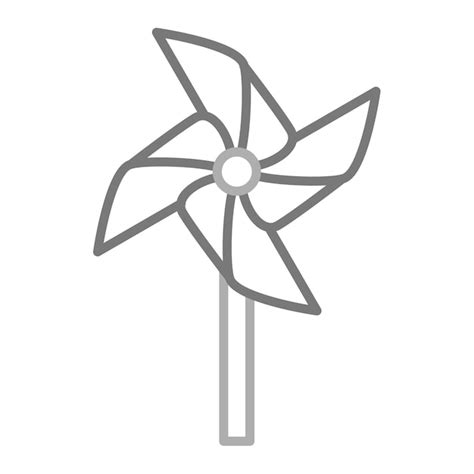 Premium Vector Pinwheel Icon