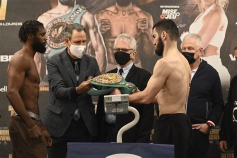 Photos Artur Beterbiev Marcus Browne Ready For Battle In Montreal